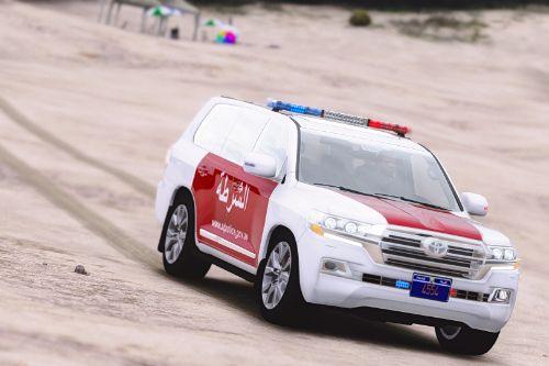 Toyota Land Cruiser Abu Dhabi Police